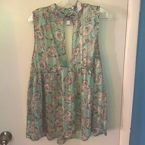 Sheer summer top